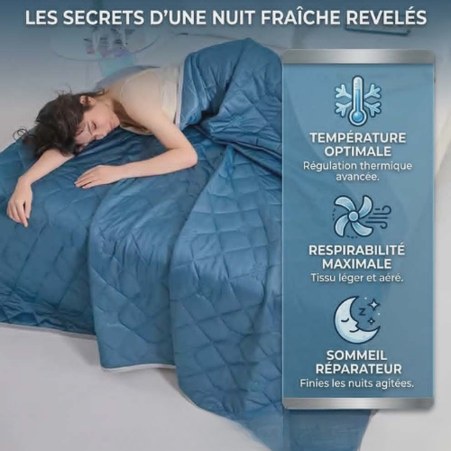 Nuitéa™ – La Couverture Rafraîchissante